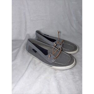 Sperry Top-Sider Lounge Away Women's Slip On Boat Shoes Gray Size 8.5 Vacay Y2K